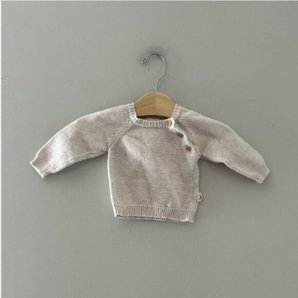 $9 ADD ON Rabbit + Bear Knit Sweater 3-6M H&M‎ Jamie Kay Rylee + cru Quincy Mae - Picture 1 of 3